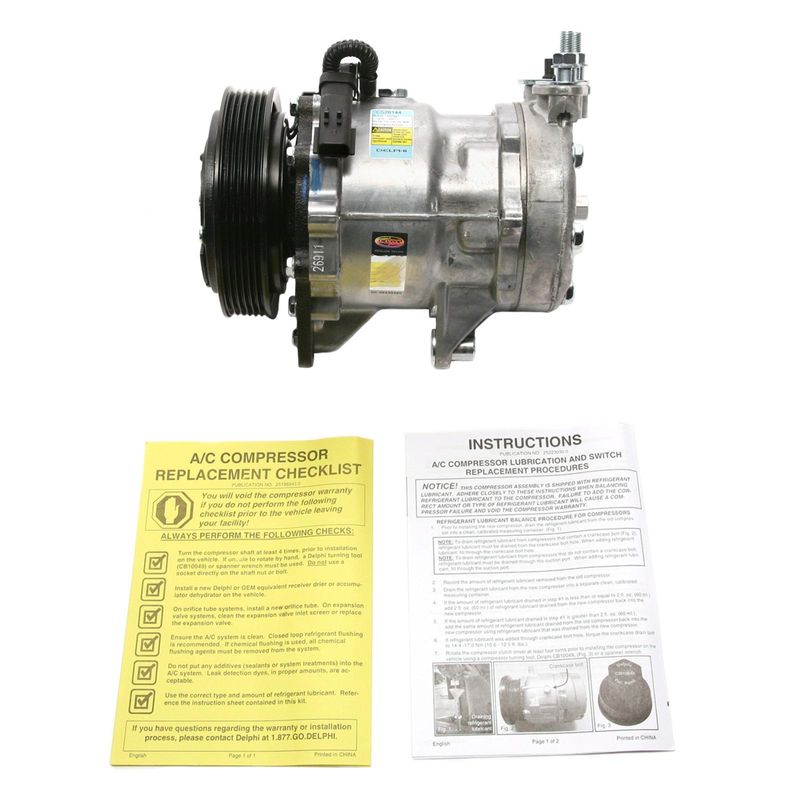 A/C Compressor - Delphi CS20144