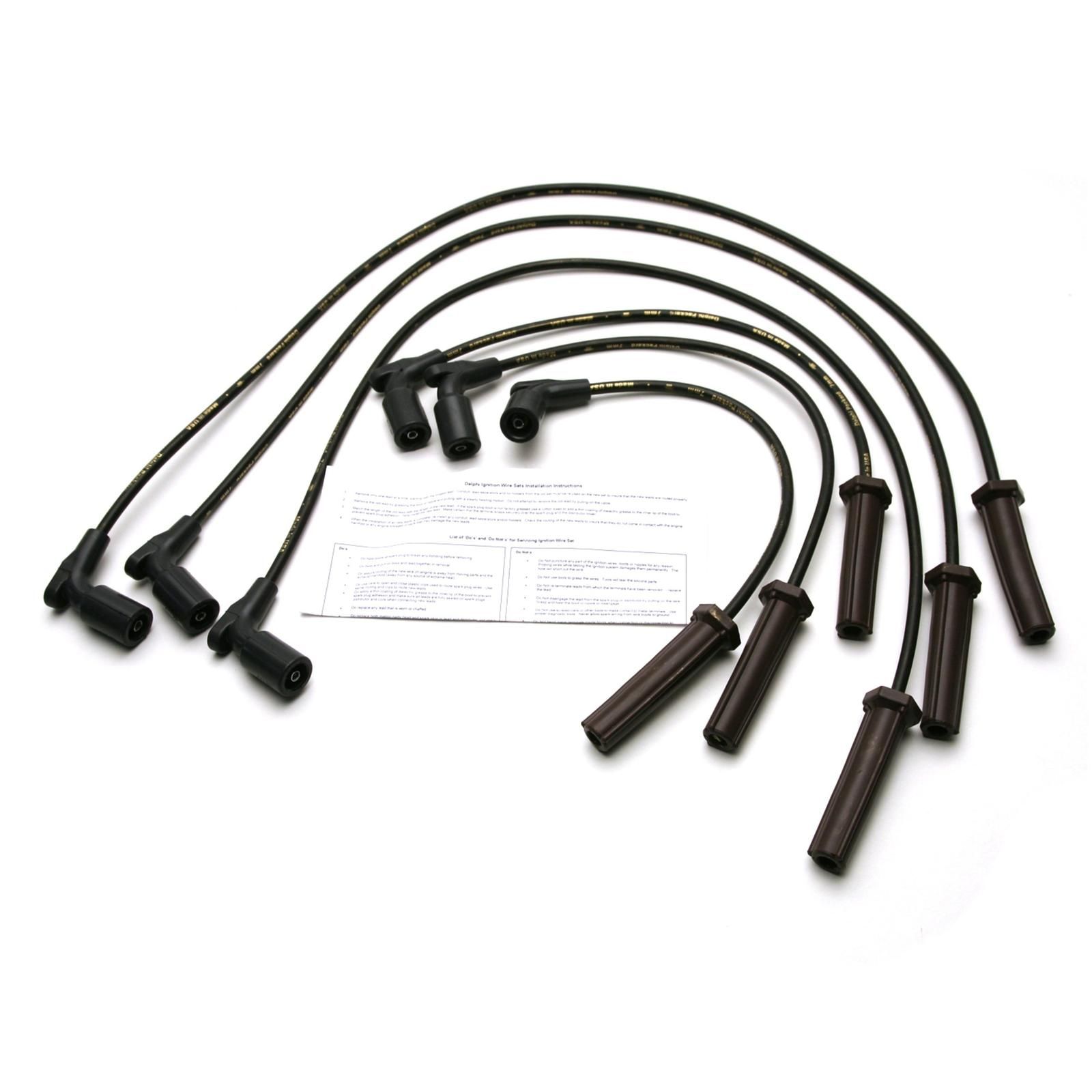 Spark Plug Wire Set - Delphi XS10544