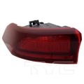 Tail Light Assembly - Left Outer - TYC 11-9268-00