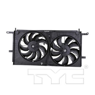 Dual Radiator and Condenser Fan Assembly - TYC 620770