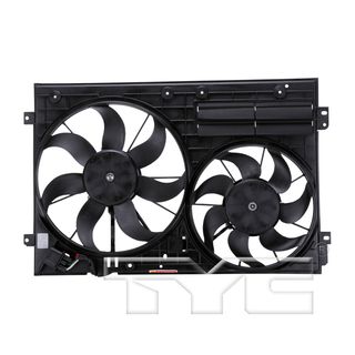 Dual Radiator and Condenser Fan Assembly - TYC 621460