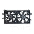 Dual Radiator and Condenser Fan Assembly - TYC 621430