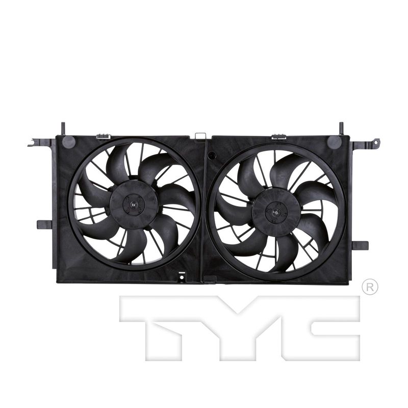 Dual Radiator and Condenser Fan Assembly - TYC 621530