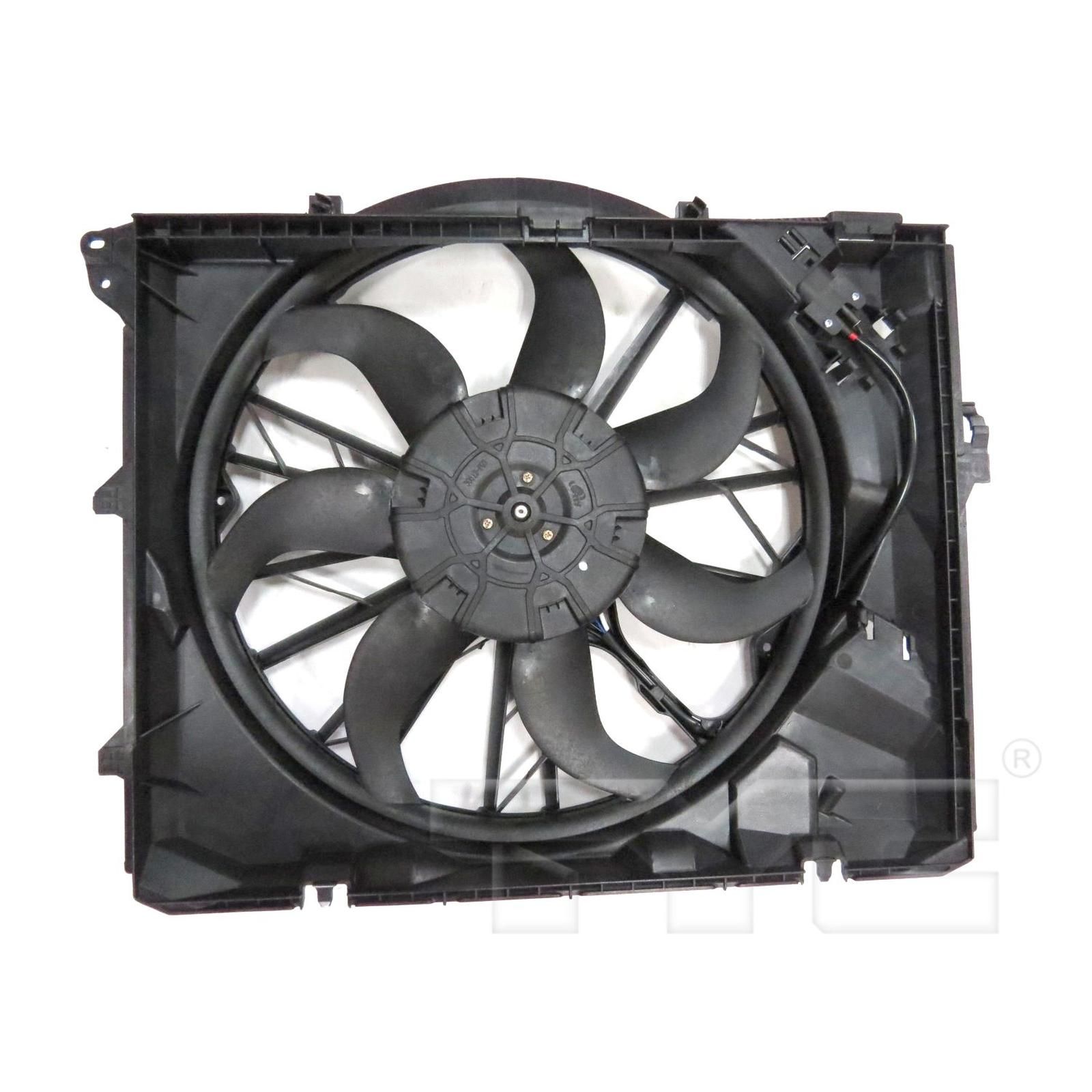 Dual Radiator and Condenser Fan Assembly - TYC 622990