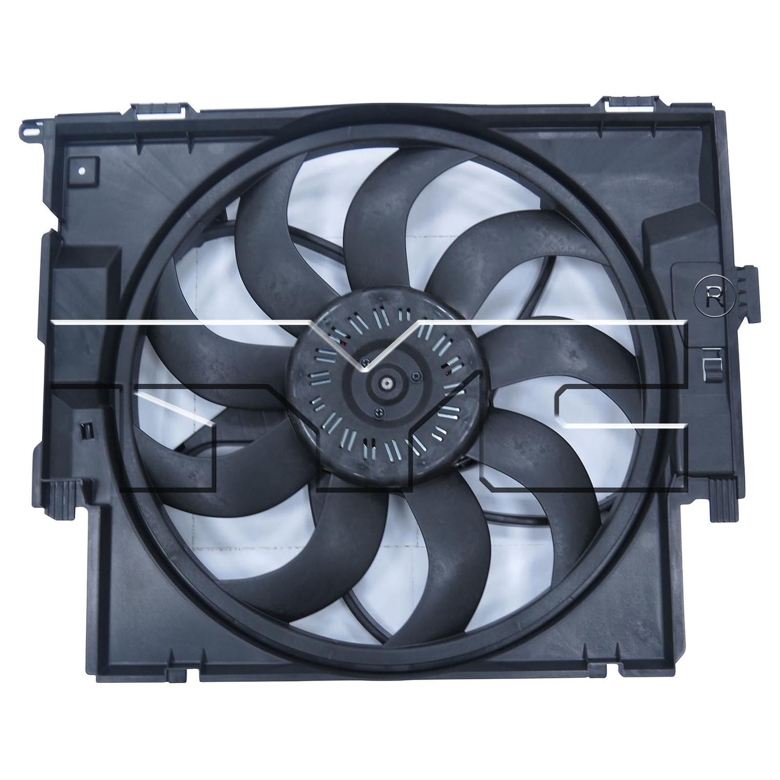 Dual Radiator and Condenser Fan Assembly - TYC 623420