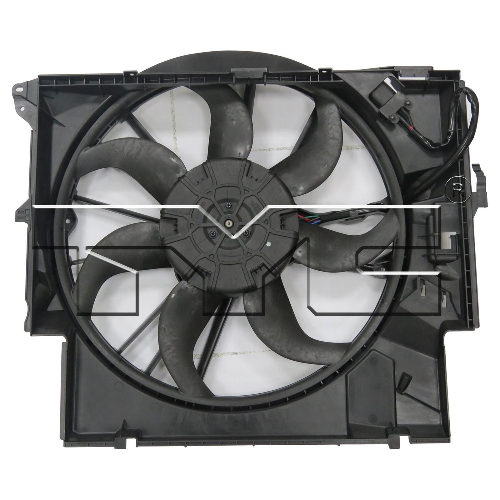 Dual Radiator and Condenser Fan Assembly - TYC 623430