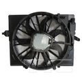 Dual Radiator and Condenser Fan Assembly - TYC 624280