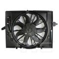 Dual Radiator and Condenser Fan Assembly - TYC 624280