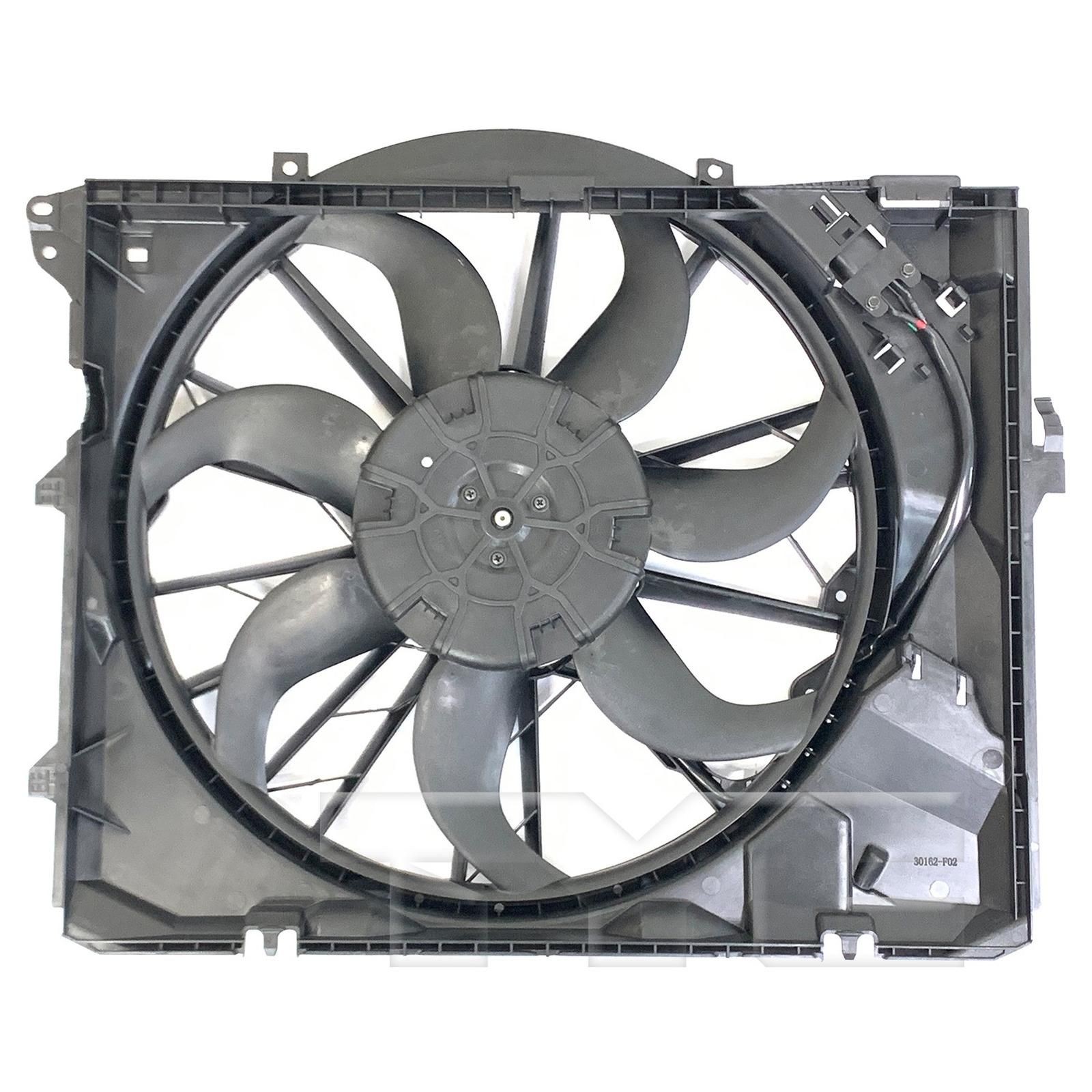 Dual Radiator and Condenser Fan Assembly - TYC 624390