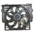 Dual Radiator and Condenser Fan Assembly - TYC 624460