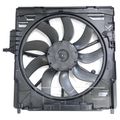 Dual Radiator and Condenser Fan Assembly - TYC 624470