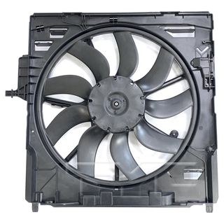 Dual Radiator and Condenser Fan Assembly - TYC 624470