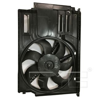 Dual Radiator and Condenser Fan Assembly - TYC 624480