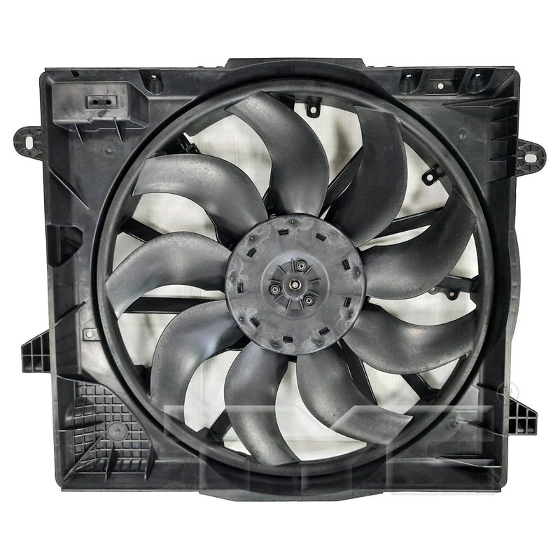 Dual Radiator and Condenser Fan Assembly - TYC 624850