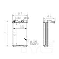 HVAC Heater Core - TYC 96121