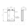 HVAC Heater Core - TYC 96122
