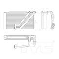 A/C Evaporator Core - Rear Side - TYC 97187