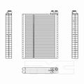 A/C Evaporator Core - Front Side - TYC 97273