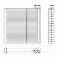 A/C Evaporator Core - Front Side - TYC 97287