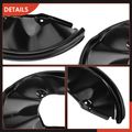 2 Pcs Rear Brake Dust Shield for 2008 Audi RS4