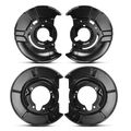 4 Pcs Front & Rear Brake Dust Shield for 1992 BMW 318i