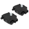 2 Pcs HVAC Blend Door Actuator for 2017 Dodge Grand Caravan