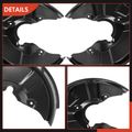 2 Pcs Rear Brake Dust Shield for 2003 Audi A4