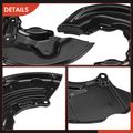 4 Pcs Front & Rear Brake Dust Shield for 2009 Audi A3