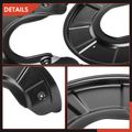 2 Pcs Front Brake Dust Shield for 2015 Tesla S