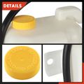 Front Engine Coolant Reservoir with Cap & Hose for 1998 Nissan Pickup 2.4L l4