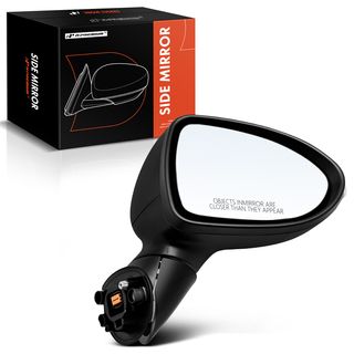 Passenger Black Mirror with Power Glass Adjust for Kia Rio