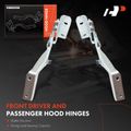 2 Pcs Front Driver & Passenger Hood Hinge for 2017 Nissan NV3500