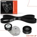 3 Pcs Serpentine Belt Drive Component Kit for 2007 Jeep Grand Cherokee 5.7L V8