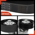 2 Pcs Serpentine Belt Drive Component Kit for 2007 Dodge Ram 1500 3.7L V6