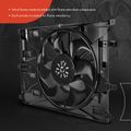 Single Radiator Cooling Fan with Brushless Motor for 2024 Chevrolet Trailblazer