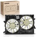 Dual Radiator Cooling Fan Assembly with Control Module for 2017 Jeep Cherokee