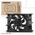 Single Radiator Cooling Fan with Brushless Motor for 2024 Chevrolet Trailblazer