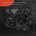 Dual Radiator Cooling Fan with Shroud Assembly for 2013 Chevrolet Equinox