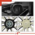 Dual Radiator Cooling Fan Assembly with Control Module for 2017 Jeep Cherokee