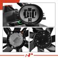 Single Cooling Fan Assembly with Brushless Motor for 2018 Jeep Wrangler JK