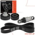 4 Pcs Serpentine Belt Drive Component Kit for 2004 BMW 320i 2.2L l6