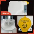 Windshield Washer Reservoir with Cap & Single Pump for 1997 Jeep Wrangler