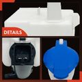 Windshield Washer Reservoir with Cap & Pump for 2008 Hyundai Elantra