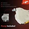 Windshield Washer Reservoir with Single Pump & Cap for 2004 Jeep Wrangler