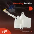 Windshield Washer Reservoir with Pump & Cap & Filler Neck for 2014 Ford Escape