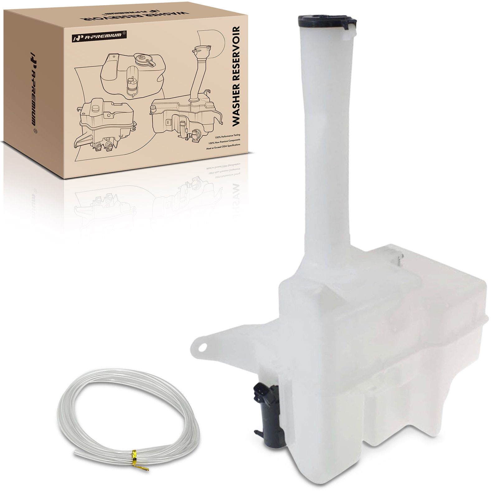 Windshield Washer Reservoir with Cap & Pump for 1994 Lexus ES300