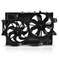 Dual Radiator Cooling Fan with Shroud Assembly for 2013 Chevrolet Equinox