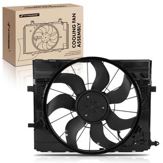 Single Radiator Cooling Fan Assyemble with Brushless Motor for Mercedes-Benz E300