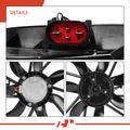 Single Radiator Cooling Fan with Brushless Motor for 2021 Chrysler Pacifica