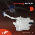 Windshield Washer Reservoir with Cap & Pump for 2013 Nissan Sentra